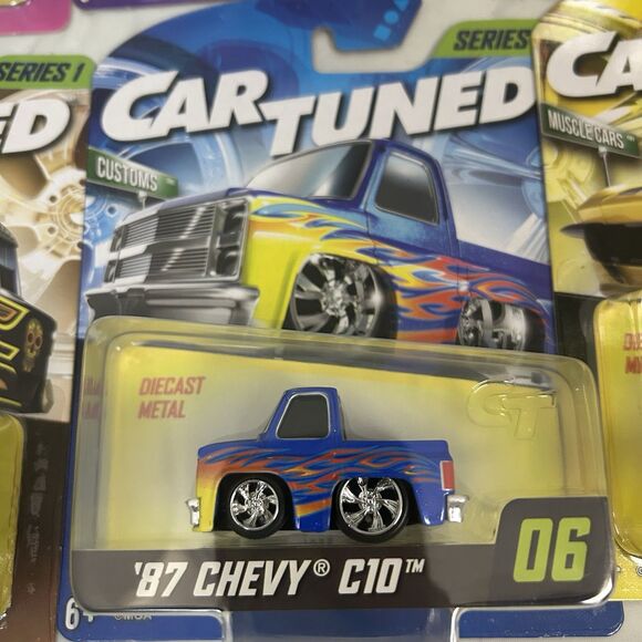 Car Tuned Series 1 Full Set of 8  Die cast Cars 1:64 New Sealed Box - Picture 11 of 13
